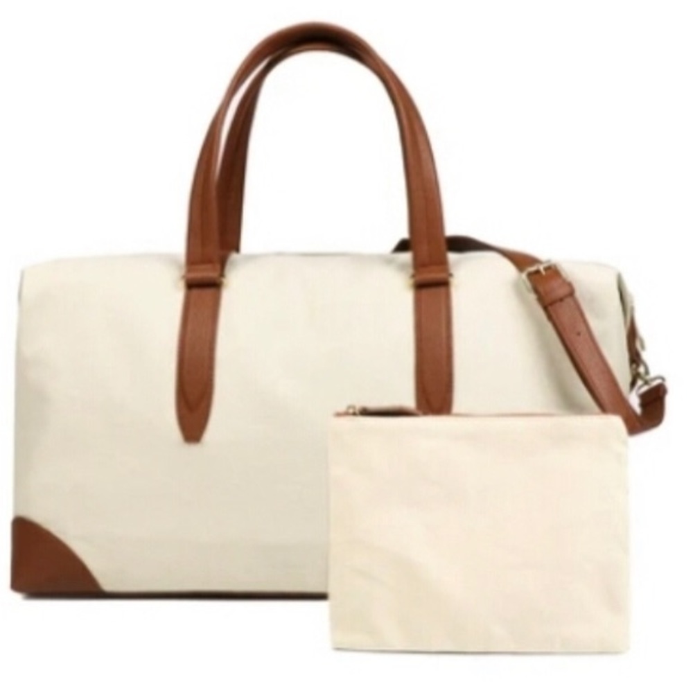 *NEW HENNY + LEV
Canvas Weekender with Tags